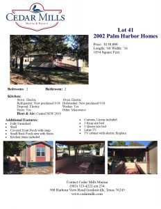 lot 41 vacation home